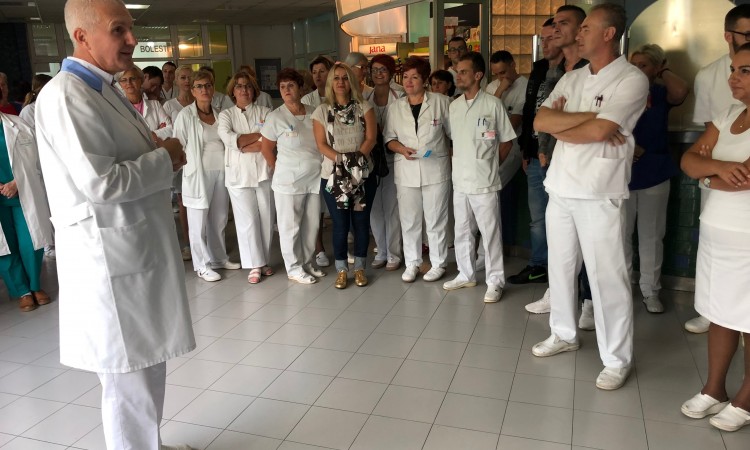 Nezavisni blok: Podrška uposlenicima Kantonalne bolnice Zenica