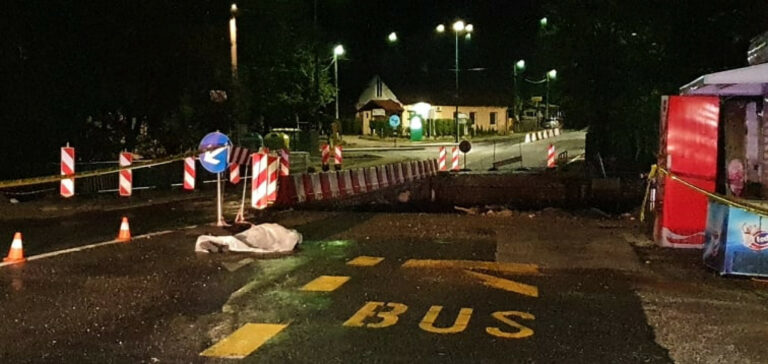 Potresne fotografije s lica mjesta: Stravična nesreća u BiH, muškarac automobilom sletio s mosta i poginuo