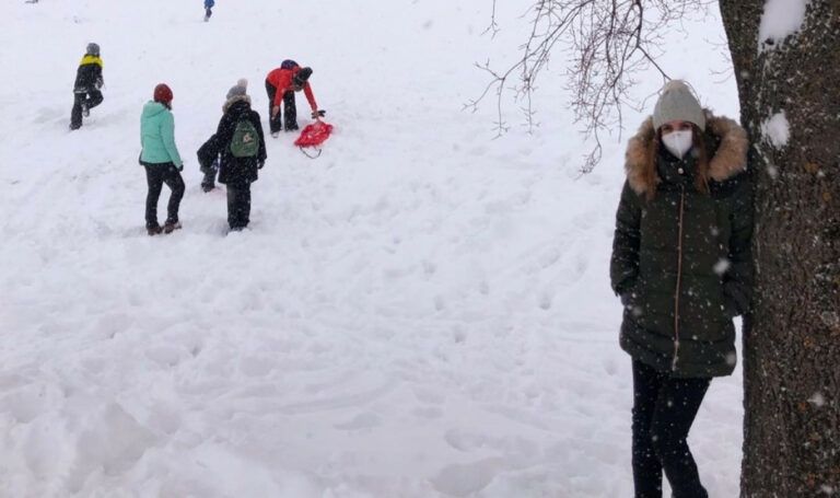 Laura Gonzalez iz Španije: Zbog snježne oluje, tišina na ulicama je zastrašujuća