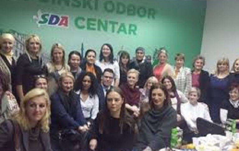 Tuča u Općinskom odboru SDA Centar