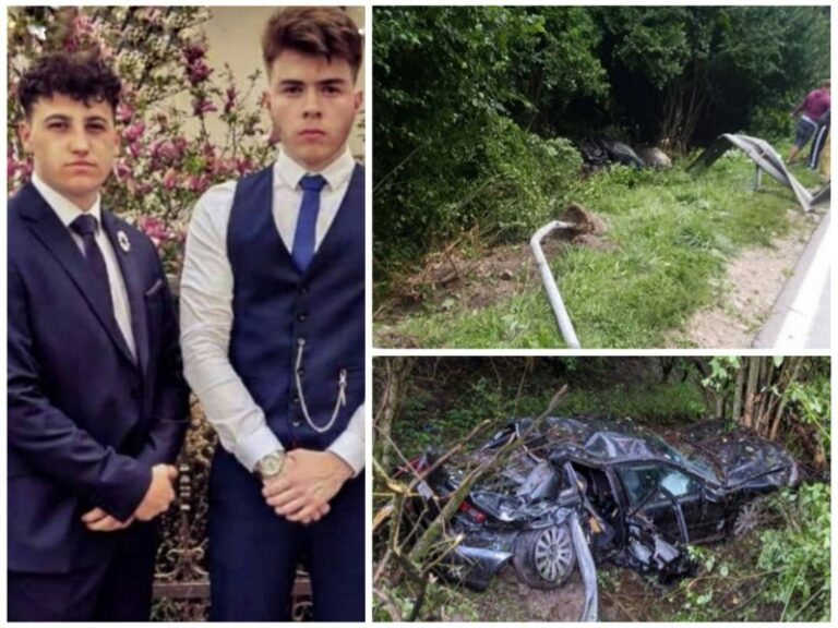 KOMAR | Stravične scene na mjestu tragedije: Mladići ispali iz vozila, završili u potoku