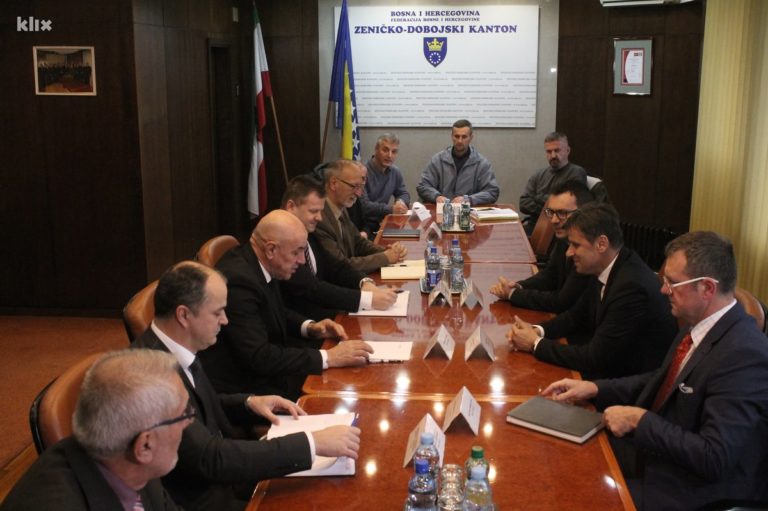 Novalić i Džindić u ZDK: Usaglašeno rješavanje problema radnika Željezare i zeničkog rudnika