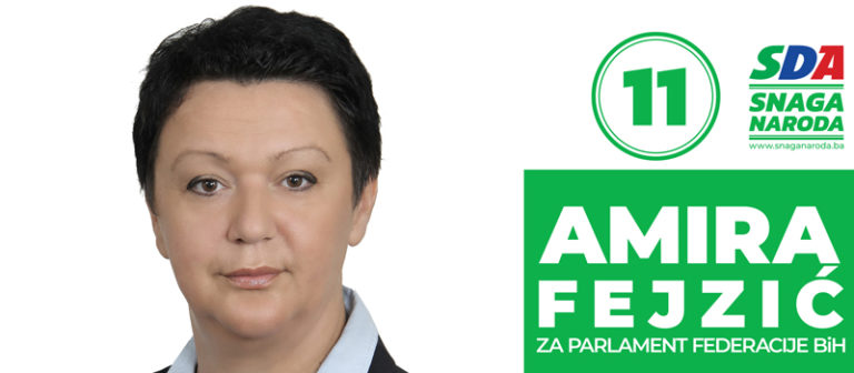 PROMO | Amira Fejzić (SDA) za Parlament Federacije BiH