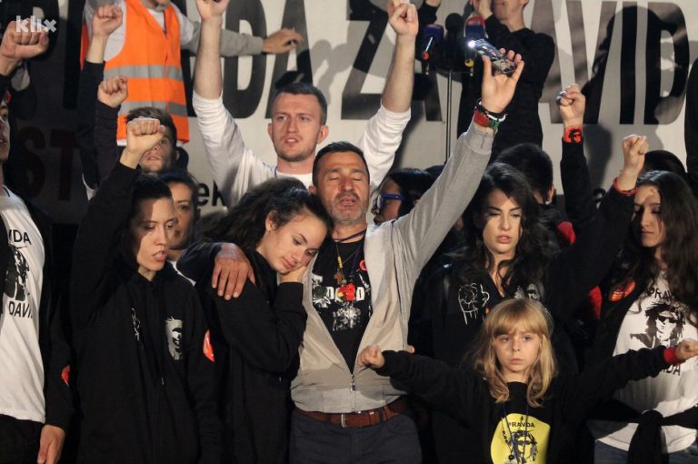 Završen skup “Pravda za Davida”: Ovo je naš početak života bez straha, a vaš kraj