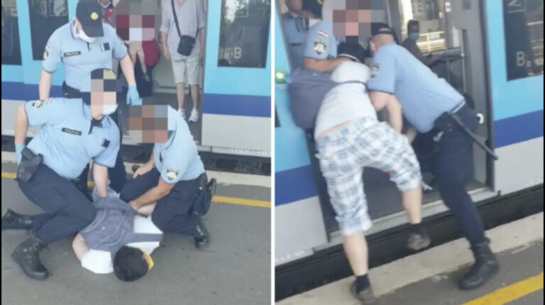 Ušao u voz s djetetom, ali nije htio staviti masku: Policija intervenirala