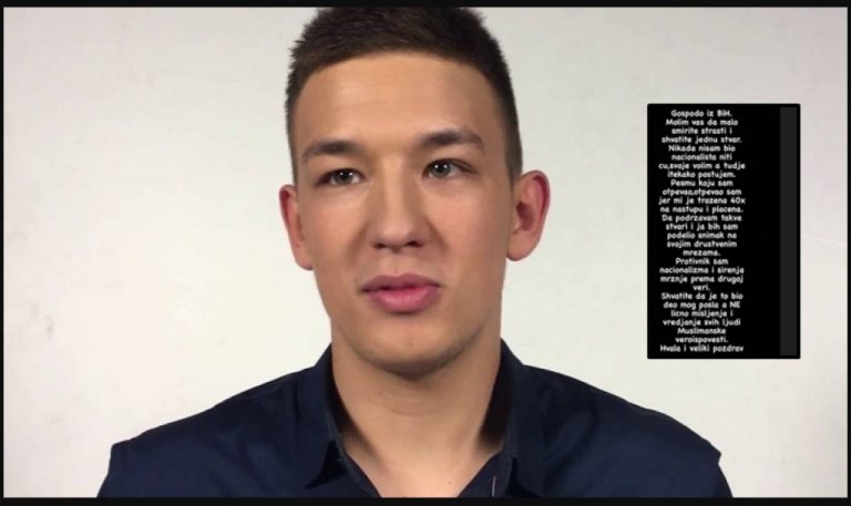 Oglasio se Uroš Živković i bolje da je ćutao! Ne kaje se zbog skandalozne pjesme: Gospodo iz BiH…