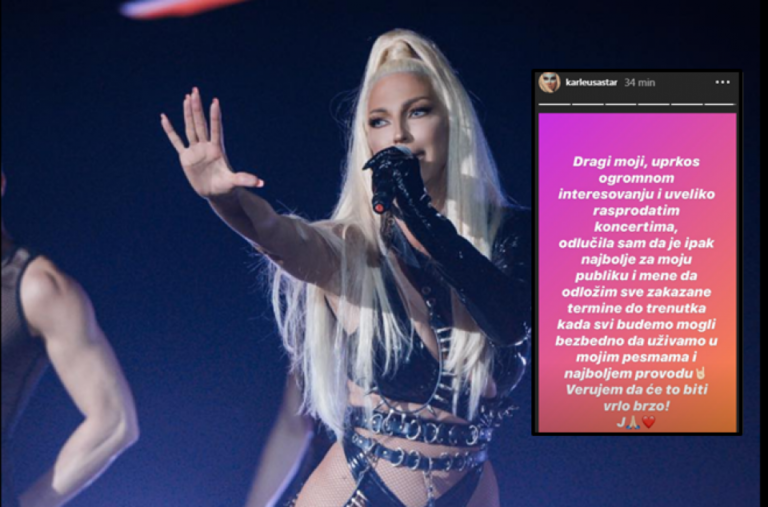 Dok njene kolege zbog para kriju da imaju koronu, JK napravila potez vrijedan aplauza: Otkazujem nastupe do nekih boljih vremena!