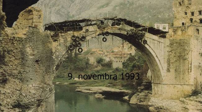 MOSTAR: U 10:16 skok bez aplauza u znak 09. novembru, danu kada je srušen Stari most u Mostaru