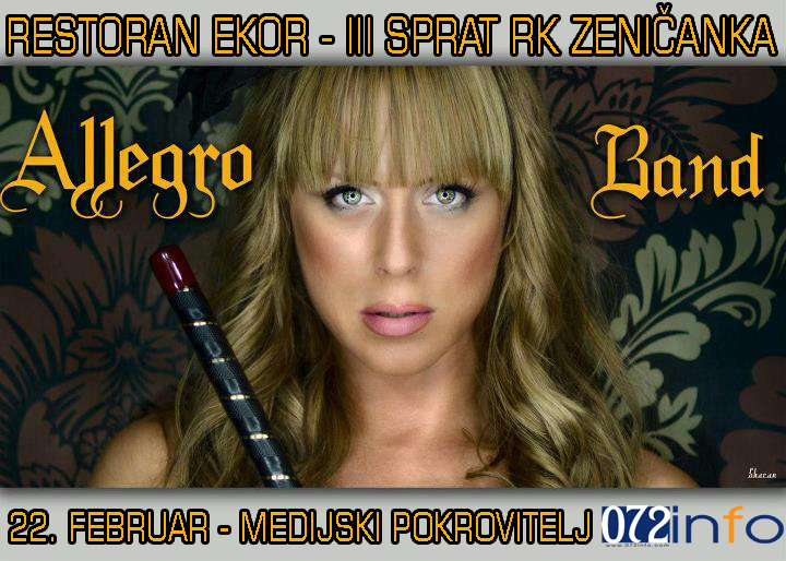 NEKA IDE ŽIVOT: Allegro band @ Restoran Ekor (22.02.)