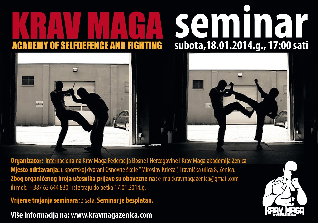 Krav Maga seminar u Zenici