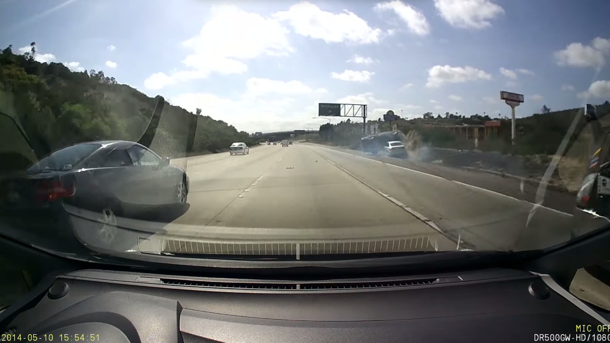 VIDEO: Krš i lom na autocesti