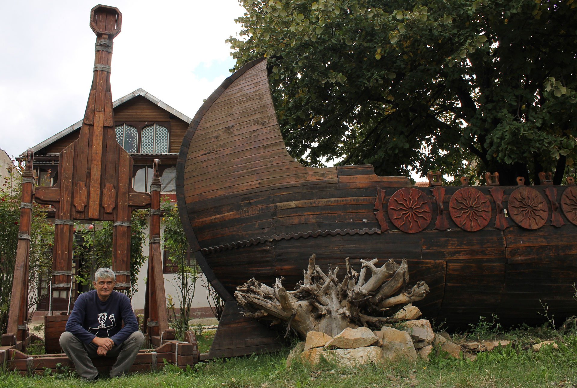 Zeničanin pravi ilirske brodove: Najveći je dug 12, a širok tri metra