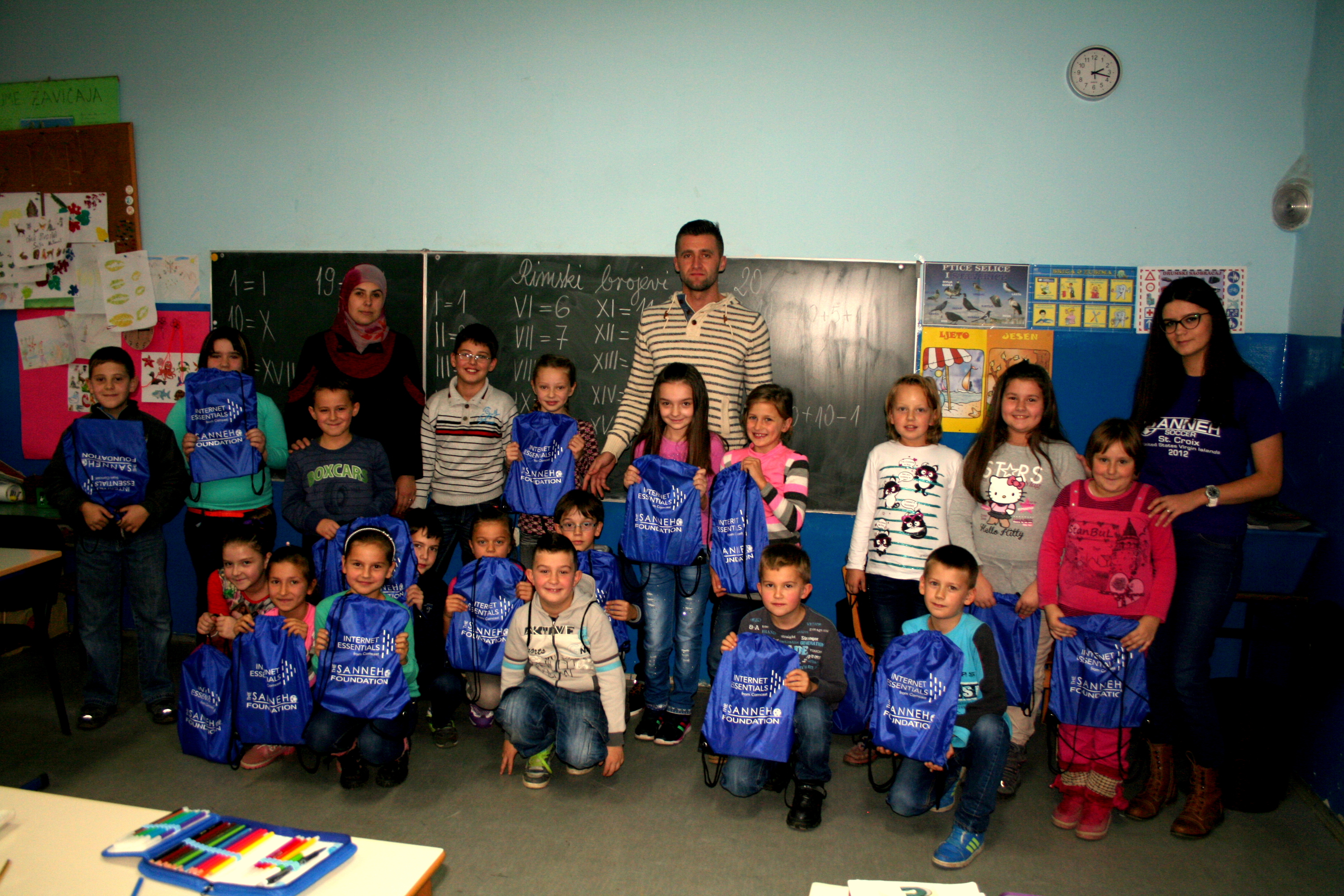 The Sanneh fondacija posjetila OŠ “Ahmed Muradbegović” u Lokvinama