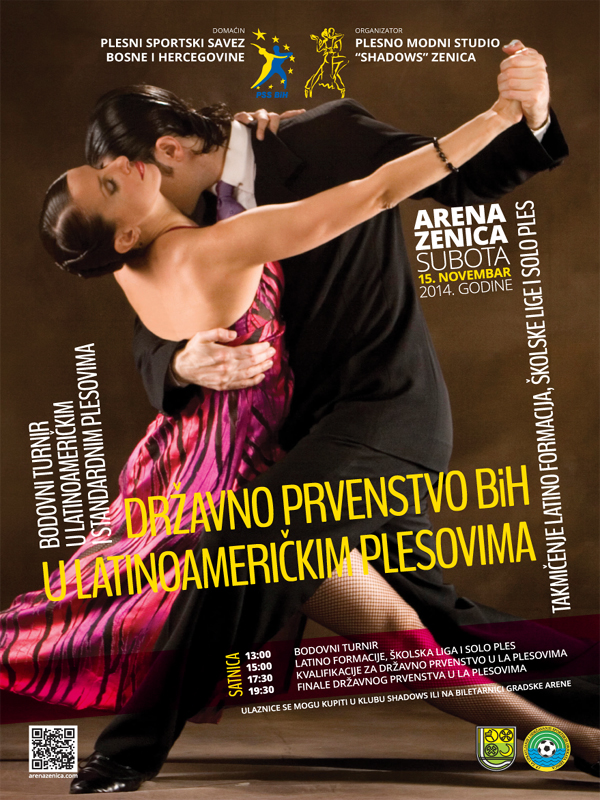ZENICA: Državno prvenstvo u latinoameričkim plesovima