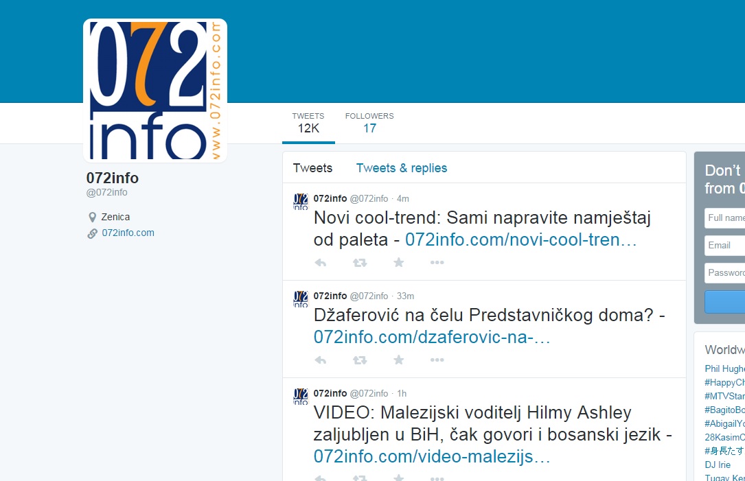 Fejsbuk nije jedini – I Twitter počinje da njuška po vašem telefonu