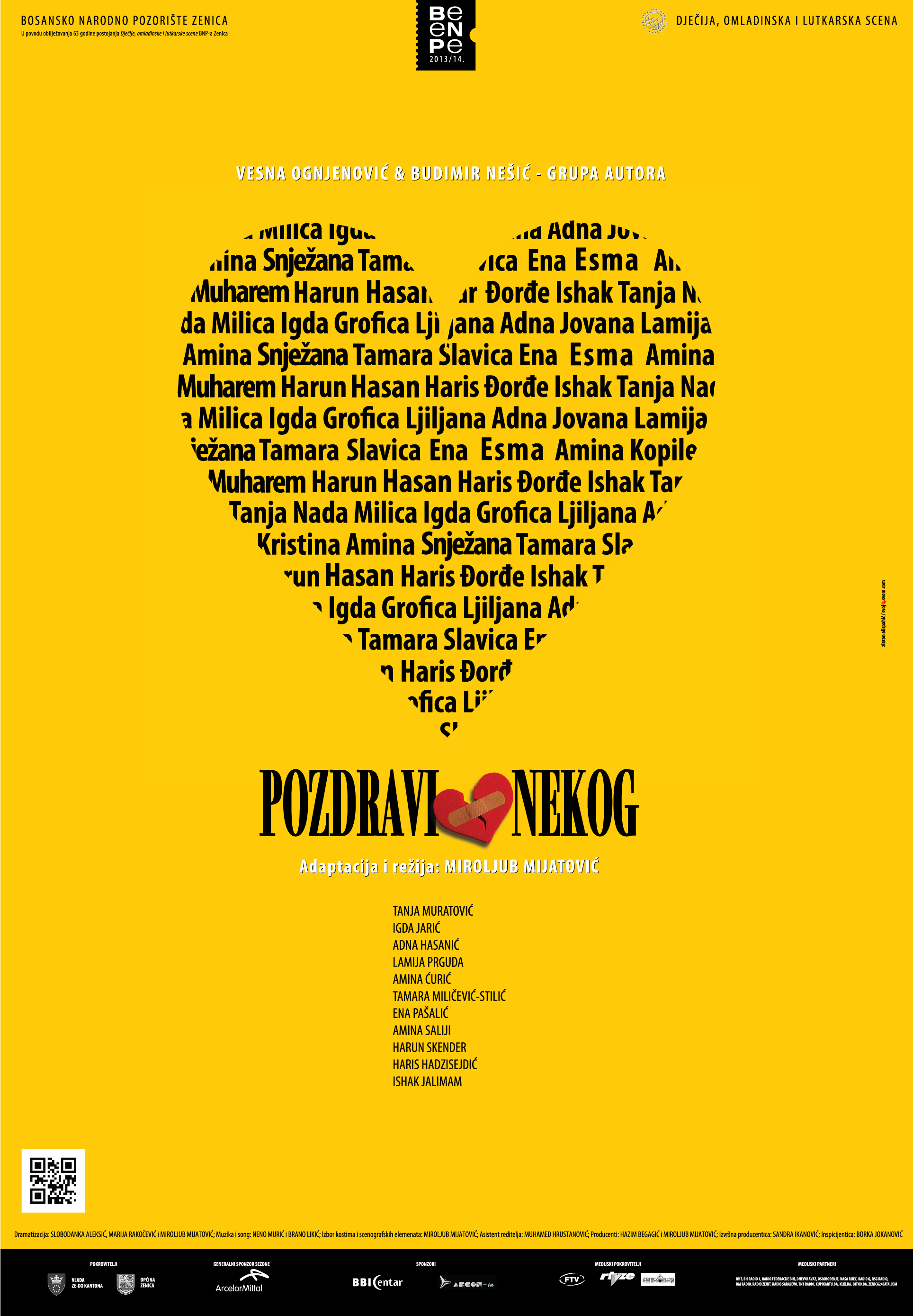 Predstava “Pozdravi nekog” na gostovanju u Sloveniji