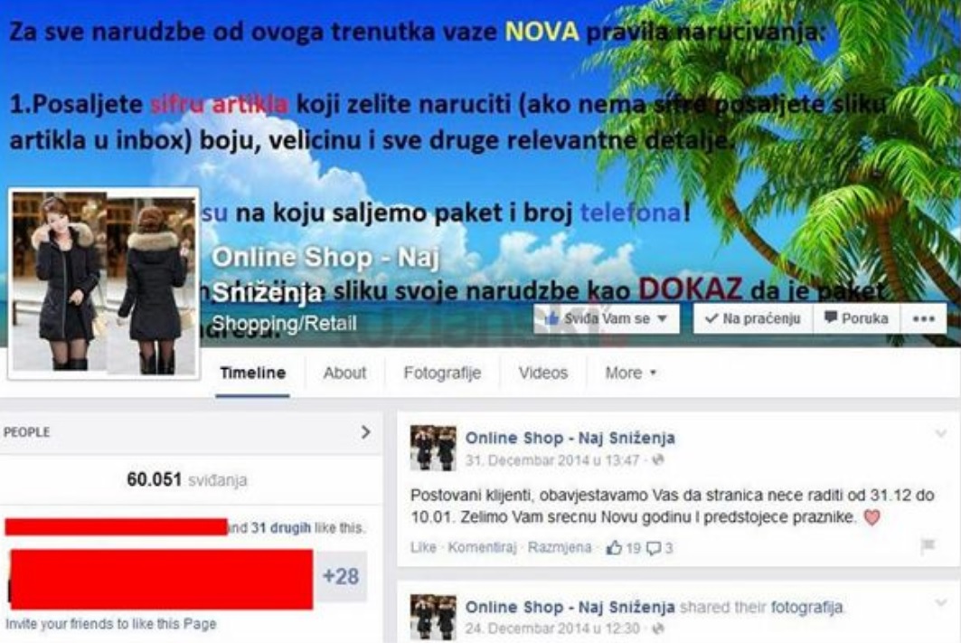 Gordana i Marko varaju građane u BiH i regionu preko FB stranice