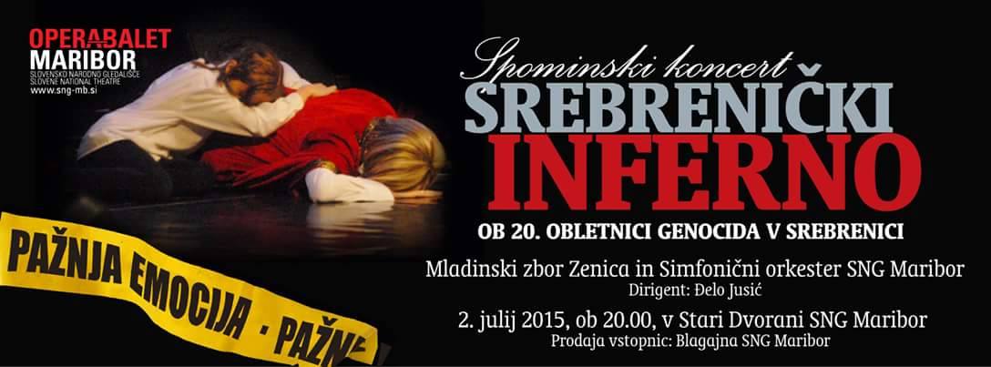 I SLOVENIJA SE SJEĆA SREBRENICE: Omladinski hor 2. jula izvodi Srebrenički inferno u Mariboru