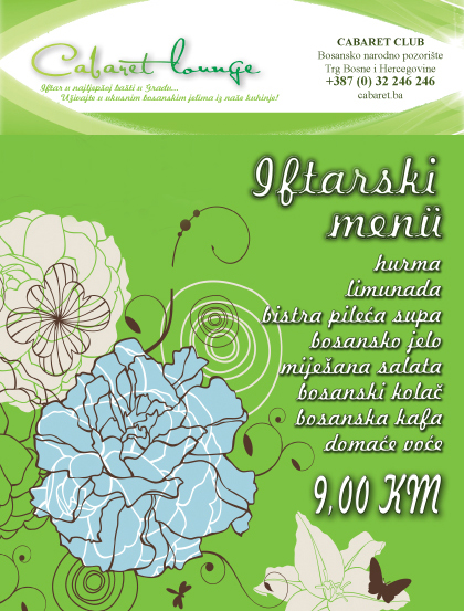 kabare ponuda za ramazan