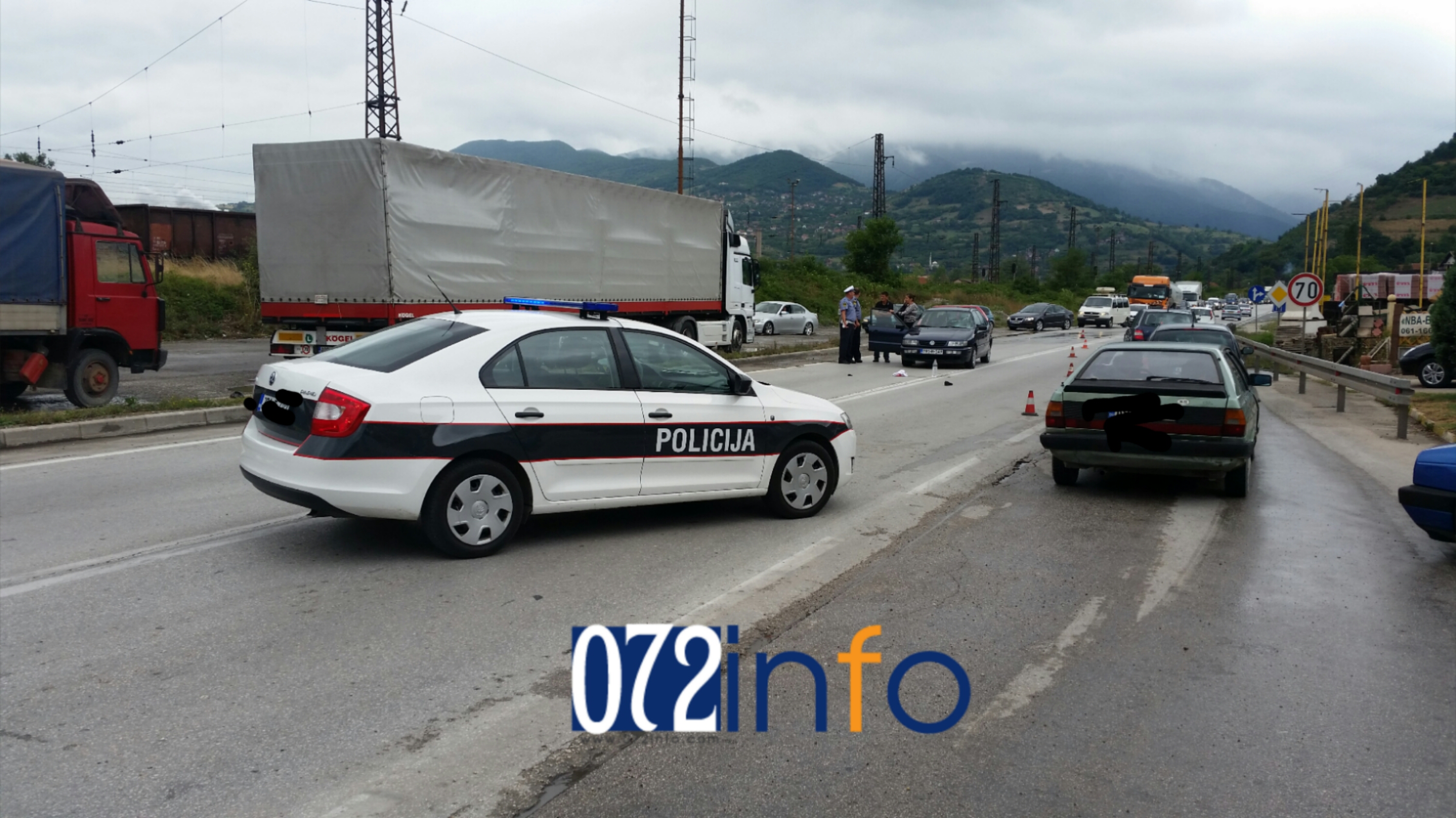 U saobraćajnoj nesreći kod Zenice teže stradala pješakinja (FOTO)