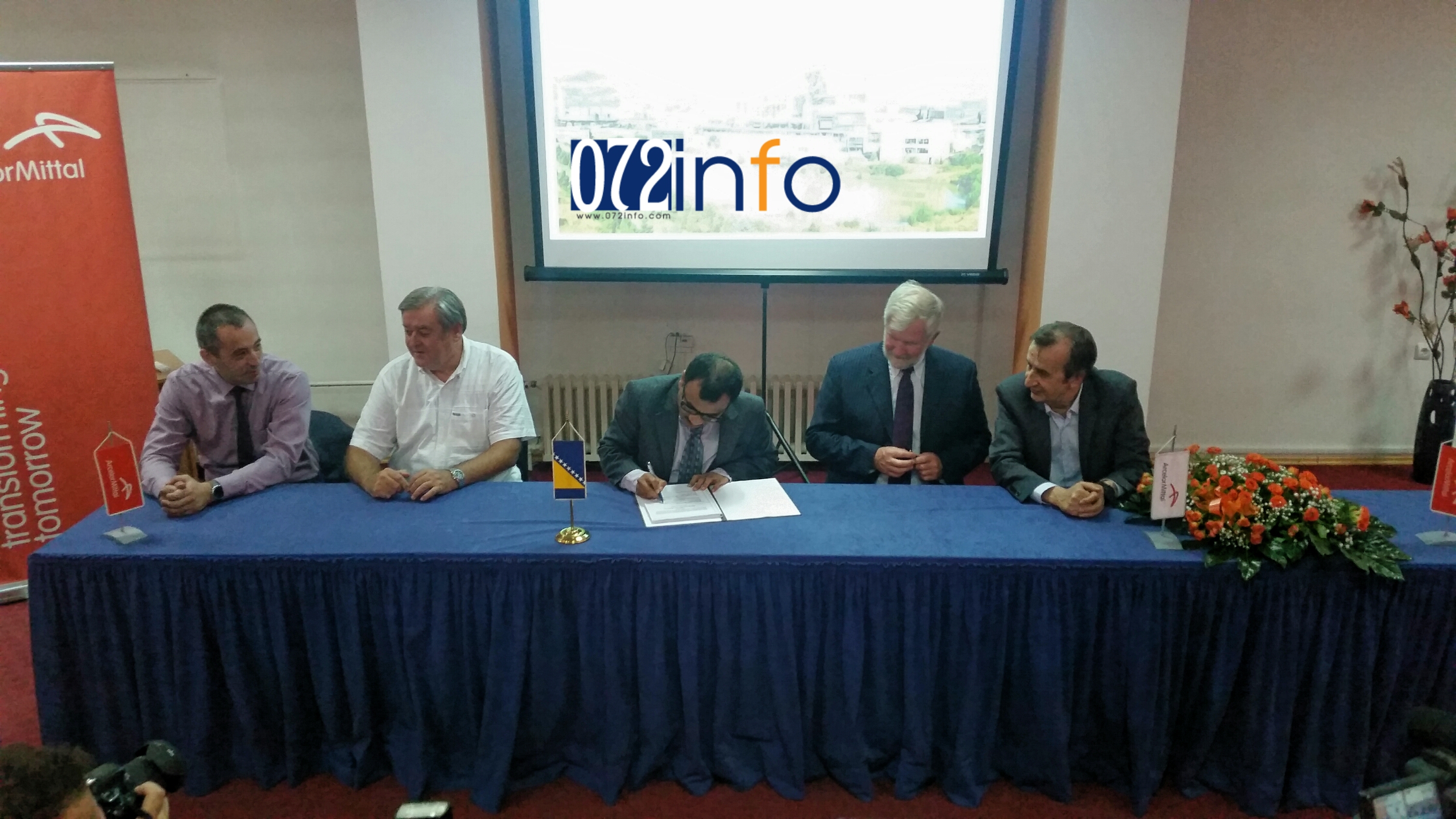 ARCELORMITTAL ZENICA: Upriličeno potpisivanje ugovora za izgradnju novog filtera za Sinter mašinu br.5 (FOTO)