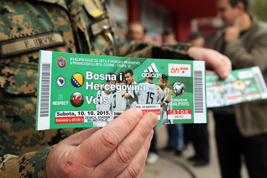 Navijači žele što prije do ulaznice za utakmicu BiH – Vels