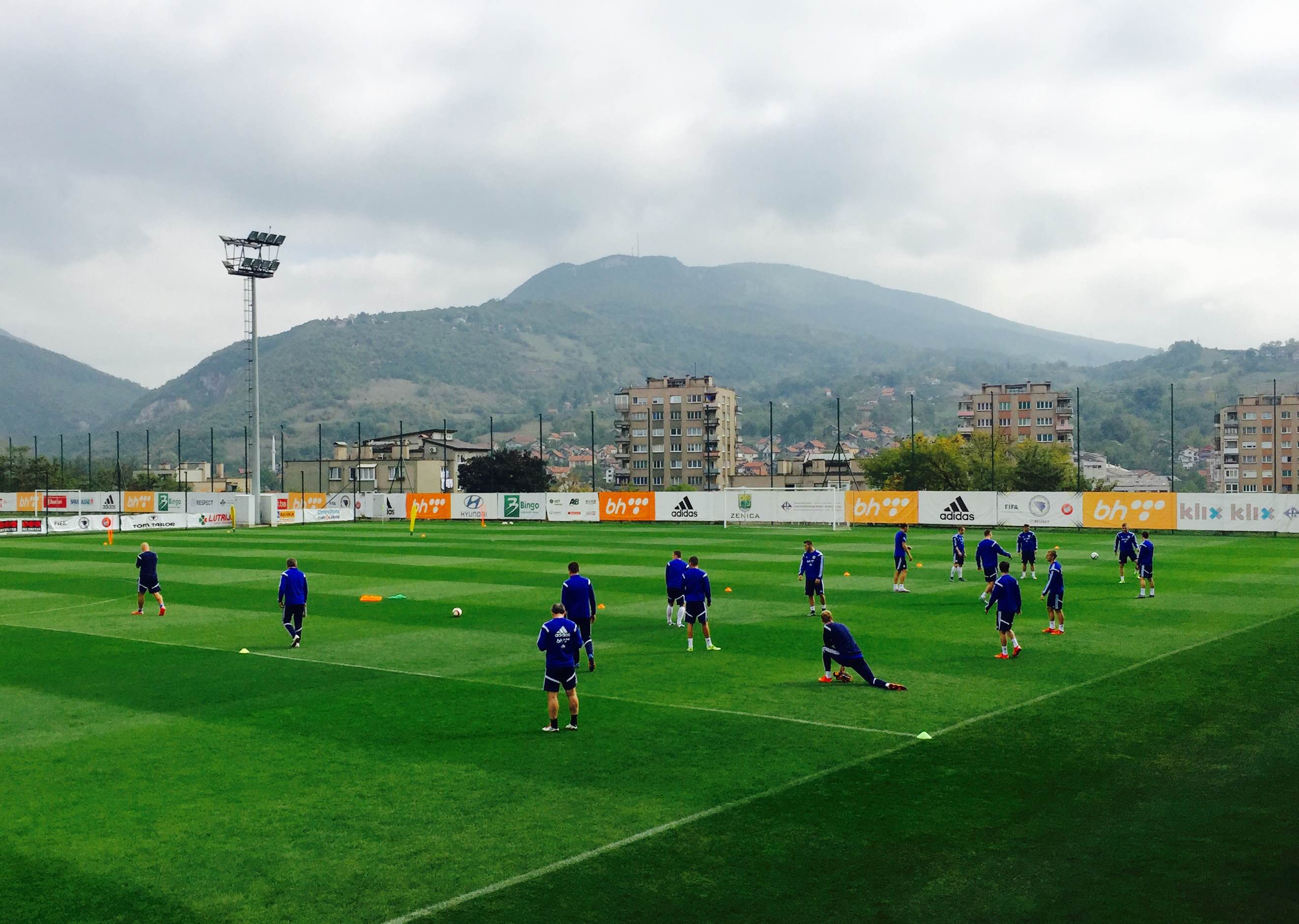 PRIPREME NOGOMETNE REPREZENTACIJE BiH Pobjede jedan od uvjeta za baraž