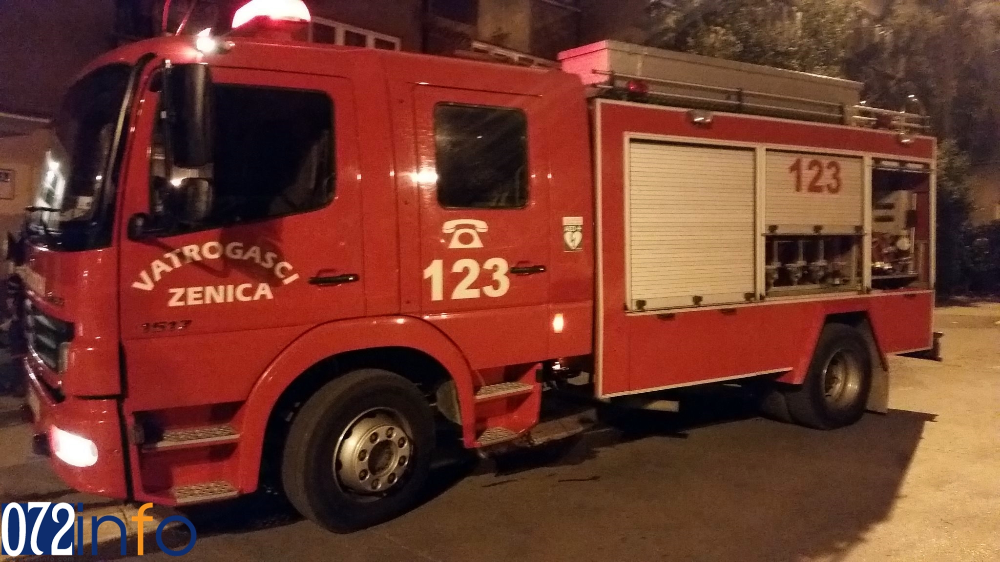 Zenički vatrogasci u protekla 24 sata intervenirali dva puta