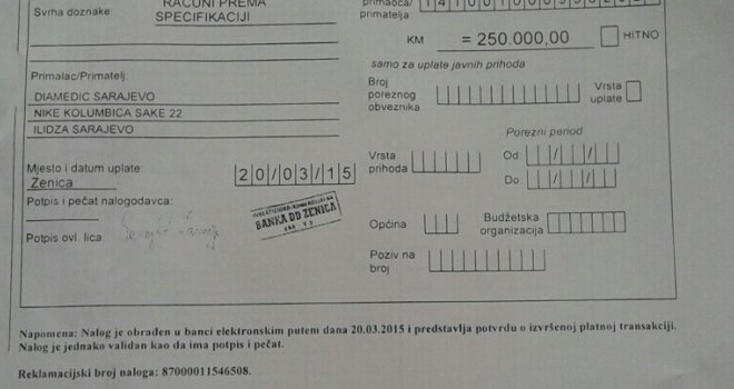Kako je DF-ov ministar iskoristio bolnicu u Zenici: 250.000 KM otišlo firmi stranačkog kolege!