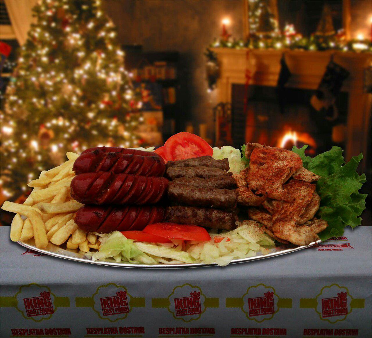 NARUDŽBE DO 23 SATA Fast food KING uz vas i tokom novogodišnje noći
