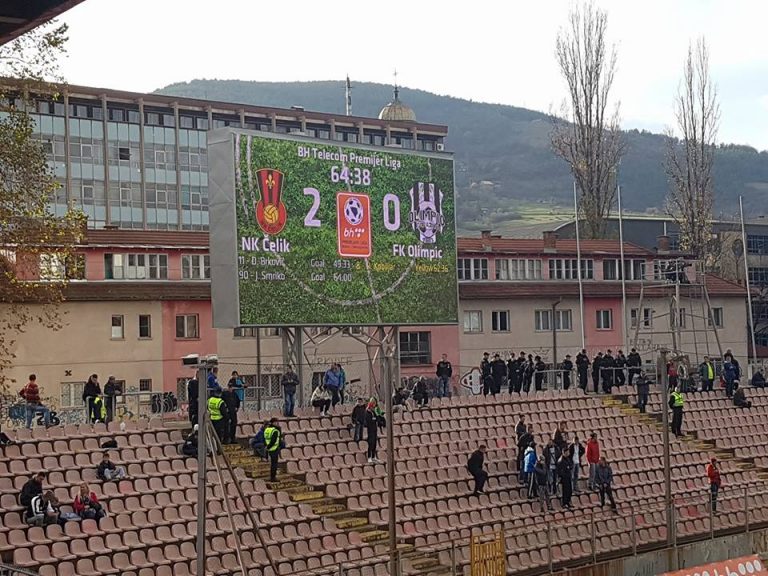 Čelik savladao Olimpic u derbiju začelja rezultatom 3:0