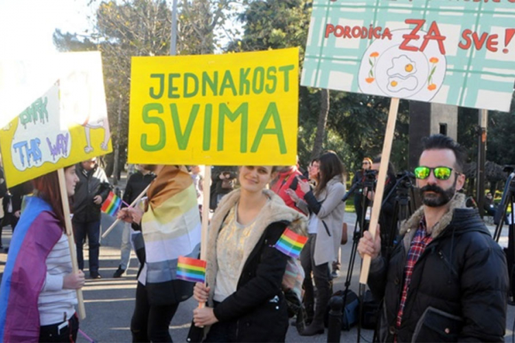 Održana četvrta parada ponosa u Podgorici