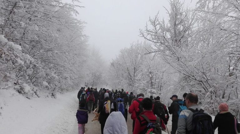 Pješačenjem do zdravlja: Stotine Zeničana krenulo na Smetove gdje ih čeka čist zrak i vojnički grah
