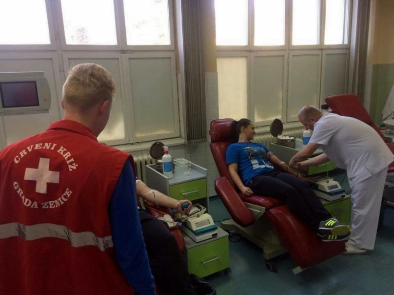 U akciji Crvenog križa Zenica prikupljena 61 doza krvi
