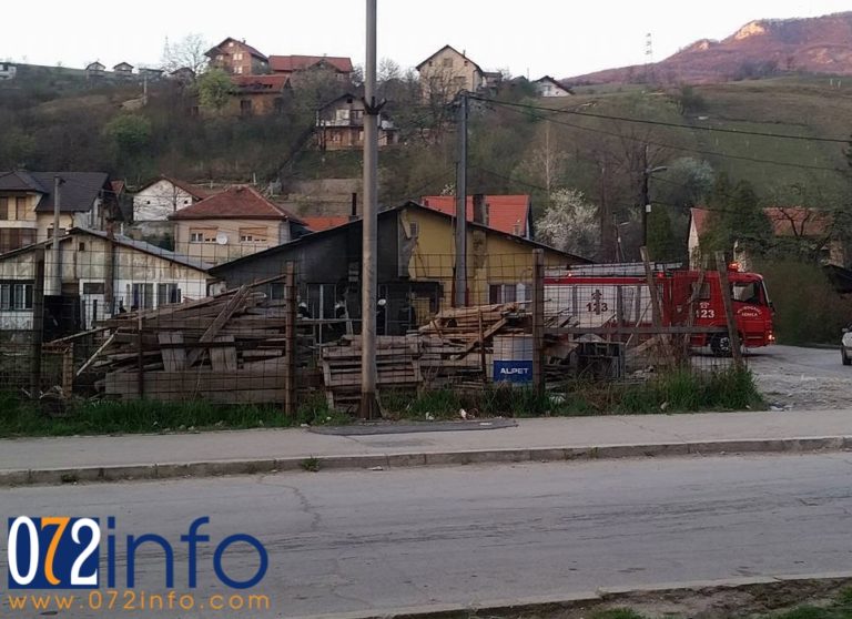 Požar u zeničkom naselju Radakovo