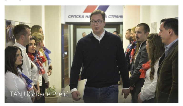 Vučić: Pobjeda čista kao suza, nije mala razlika