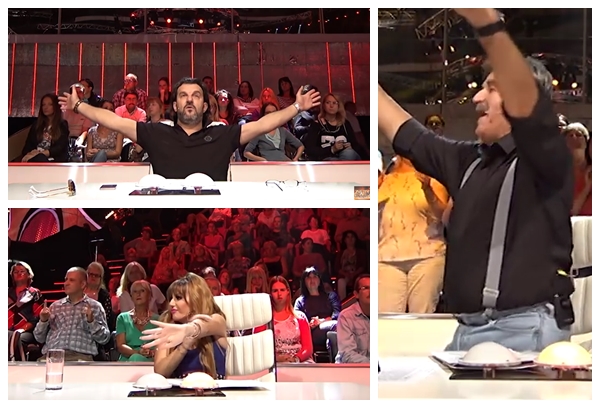 Bosanca i cijeli studio podigla na noge, Aca Lukas prvi udario taster, a Viki se ježila dok je slušala (VIDEO)