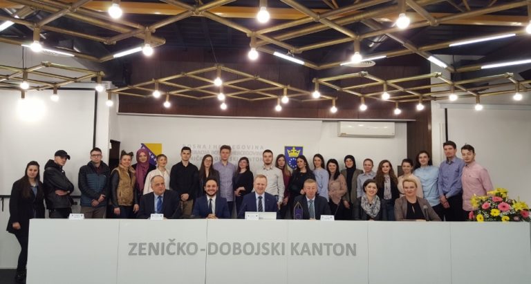 Potpisan Memorandum o saradnji i obavljanju studentske prakse u Skupštini Zeničko-dobojskog kantona