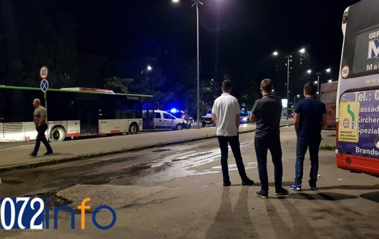 Drama na glavnoj stanici u Zenici, policija privela dvije osobe