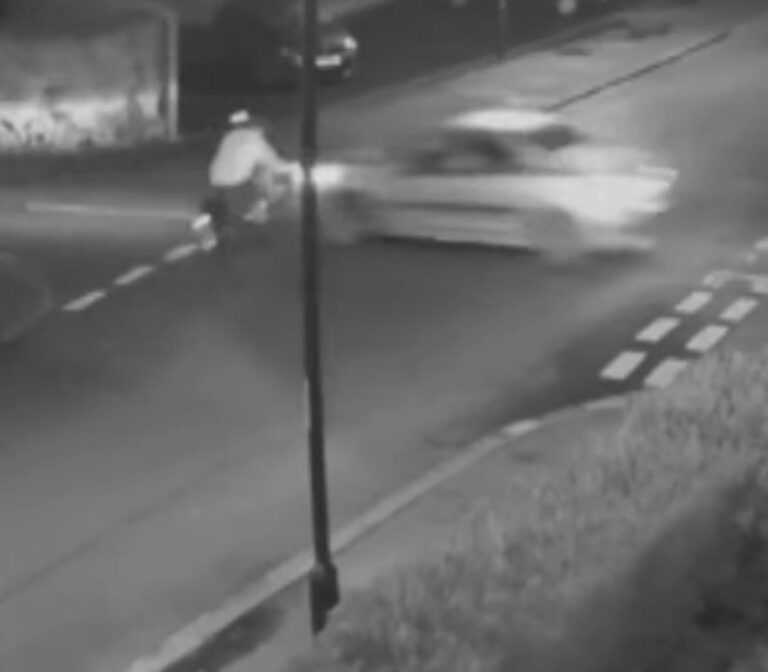 Snimljen trenutak užasa: Pregazio biciklistkinju i pobjegao