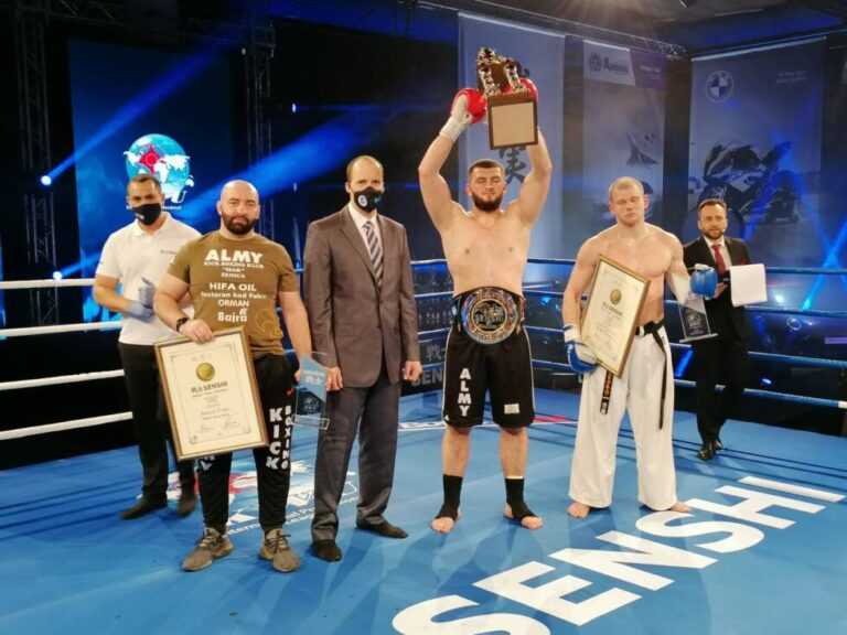 VELIKI USPJEH: Ahmed Krnjić postao novi prvak u super teškoj kategoriji senshi organizacija