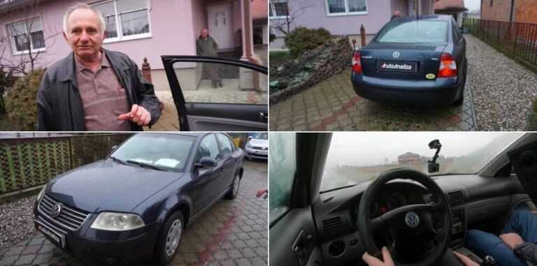 Provozao Volkswagen Passata od milion pređenih kilometara, vlasnik iz Bijeljine ne skriva ponos s lica