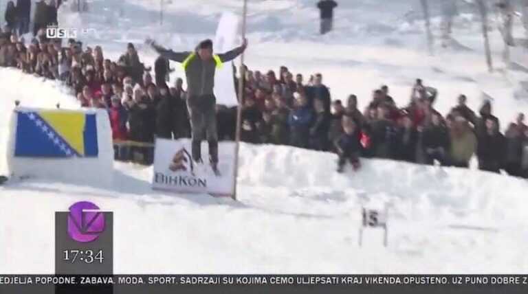 Zaboravite Garmiš-Partenkirhen: Pogledajte ski skokove u selu Vikići