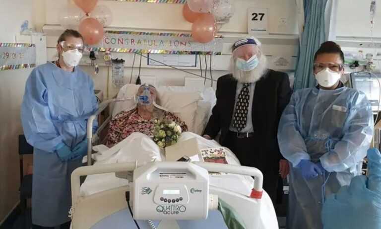 Bezvremenska ljubav: Vjenčali se na COVID odjelu nakon 46 godina veze