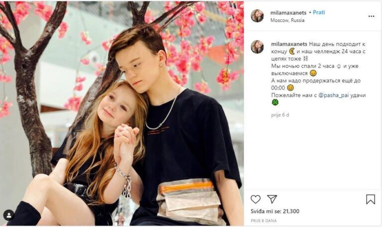 Javnost zgrožena: Majka podržala vezu 8-godišnje Milane sa 13-godišnjim Pašom