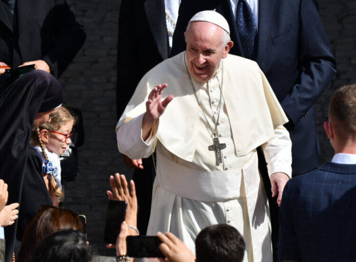 VATICAN-HEALTH-VIRUS-RELIGION-POPE-AUDIENCE