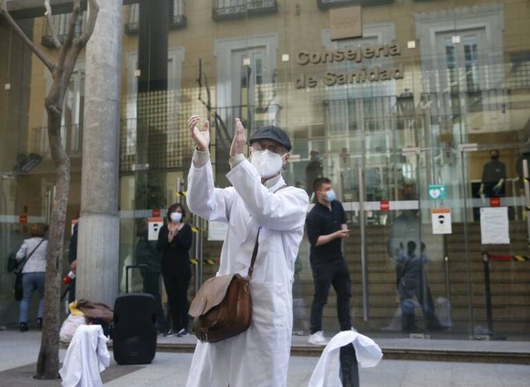 Protest ljekara u Madridu zbog nedostatka ljekara i malih plaća