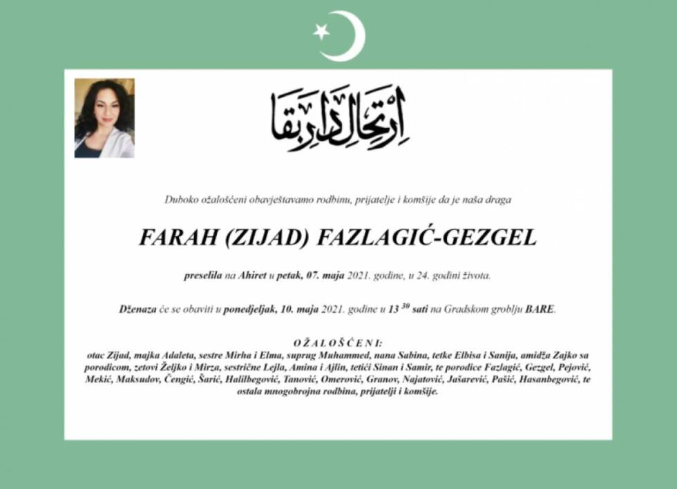 Farah Fazlagic Gezgel