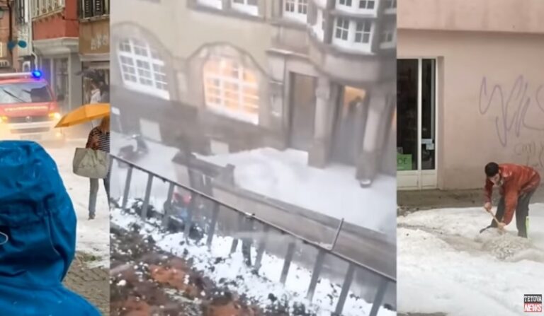 Nevrijeme u Njemačkoj: Grad veličine teniskih lopti, poplavljen centar za vakcinaciju