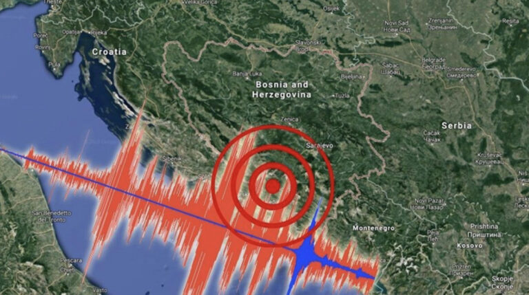 Zemljotres potresao Bosnu i Hercegovinu?